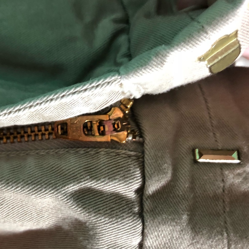 J crew broken in chino 100% cotton tan shorts sz2 - Picture 6 of 6